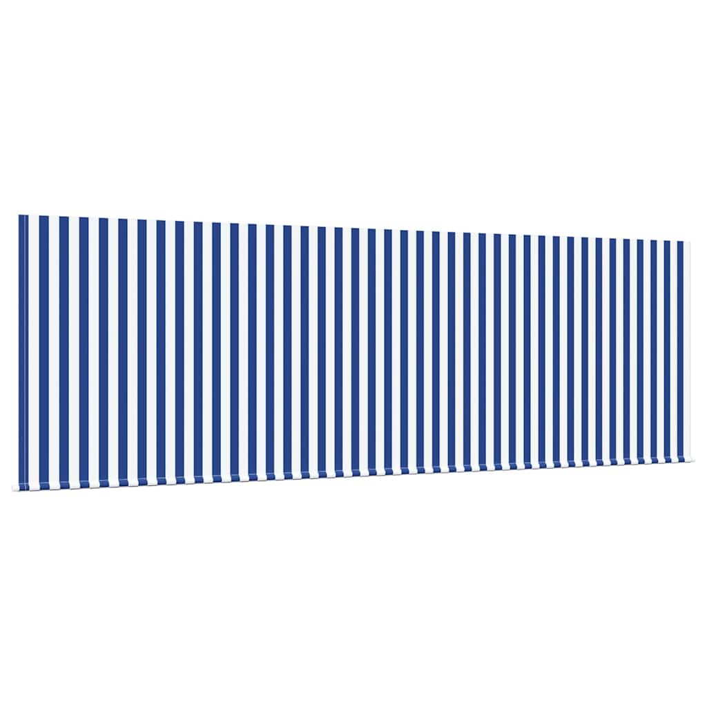 Stahovací Markýza Modrá 350 X 200 Cm Textil