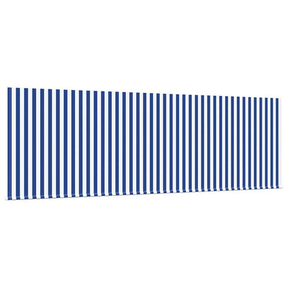 Stahovací Markýza Modrá 350 X 200 Cm Textil