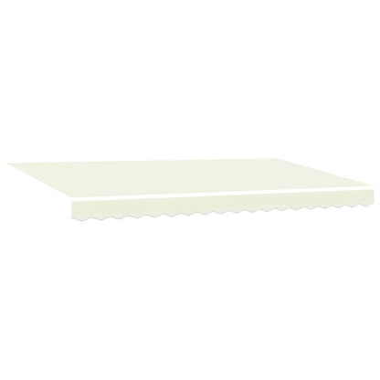Stahovací Markýza Krémová 350 X 200 Cm Polyester A Hliník
