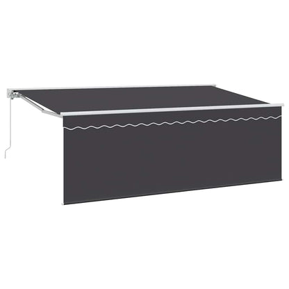Stahovací Markýza Krémová 350 X 200 Cm Polyester A Hliník