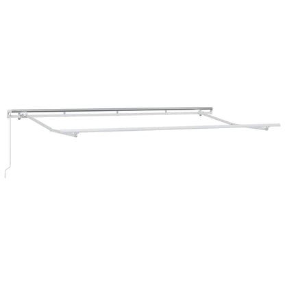 Stahovací Markýza Krémová 400 X 200 Cm Polyester A Hliník