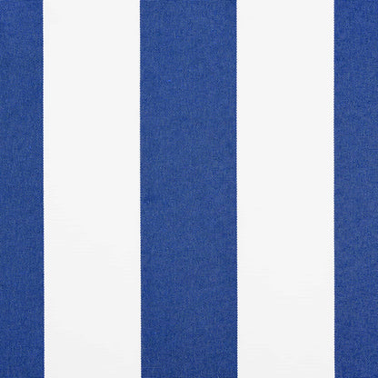 Stahovací Markýza Modrá A Bílá 300 X 250 Cm Polyester A Hliník