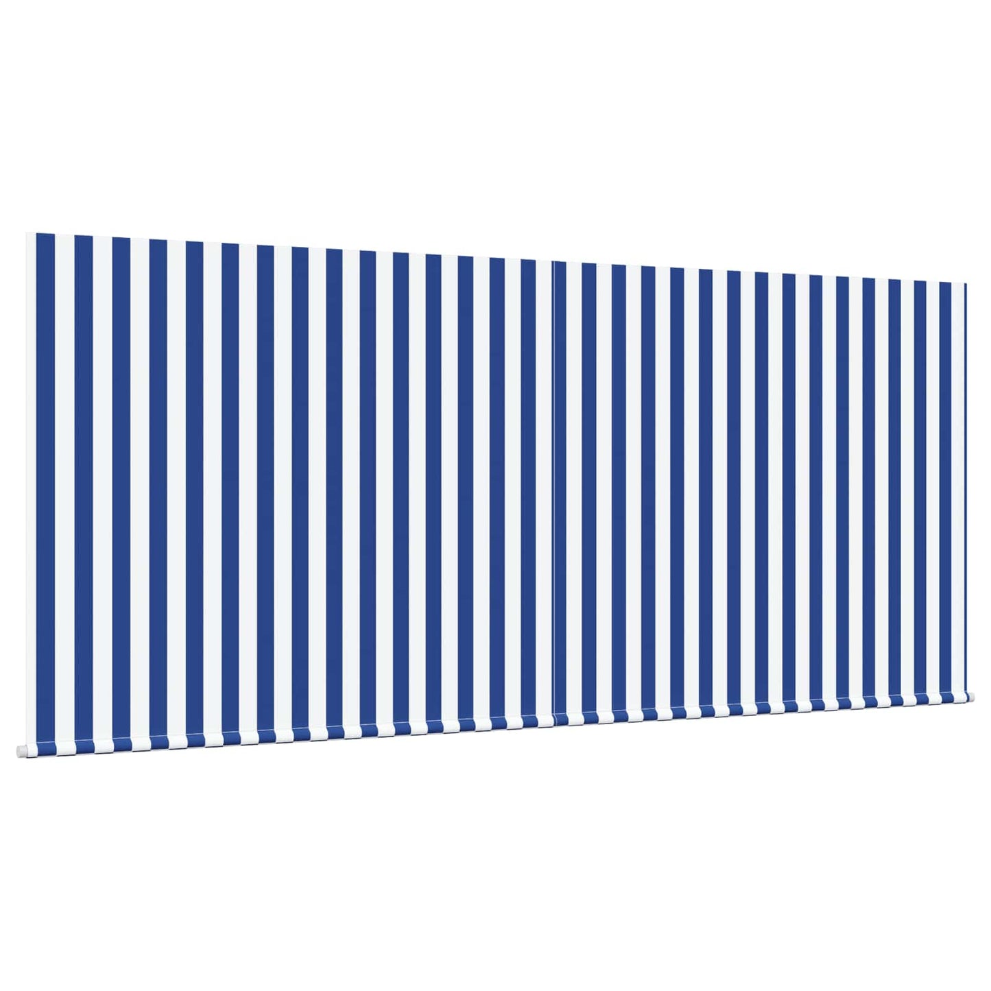 Stahovací Markýza Modrá A Bílá 300 X 250 Cm Polyester A Hliník
