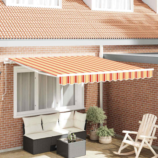 Stahovací Markýza Žlutá A Oranžová