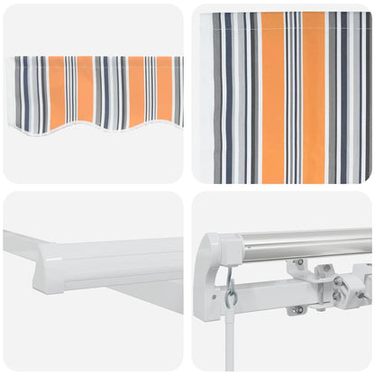 Stahovací Markýza Vícebarevný Polyester A Hliník