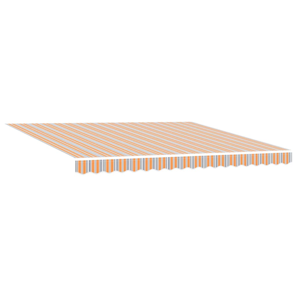 Stahovací Markýza Vícebarevný 400 × 300 Cm Látka A Hliník