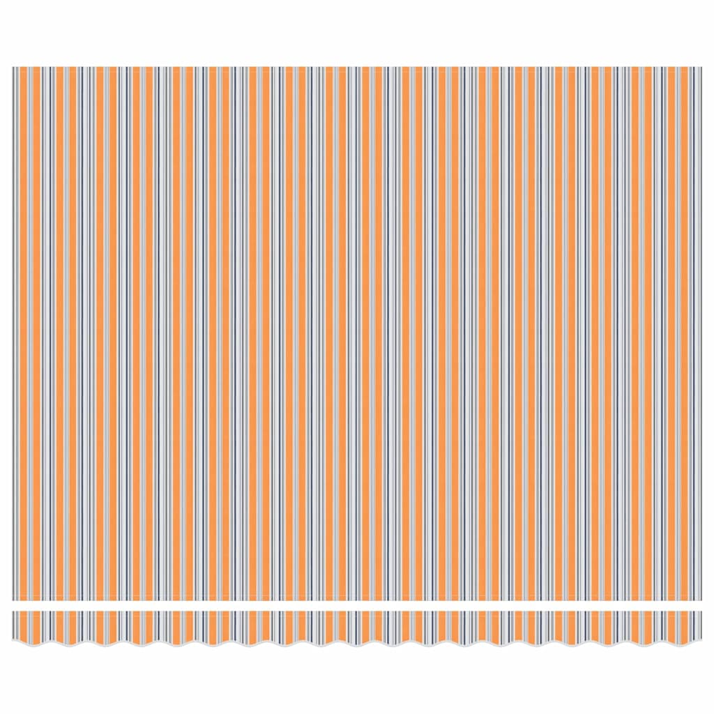 Stahovací Markýza Vícebarevný 400 × 300 Cm Látka A Hliník