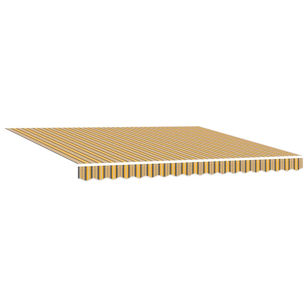 Stahovací Markýza Vícebarevný 400 × 300 Cm Látka A Hliník