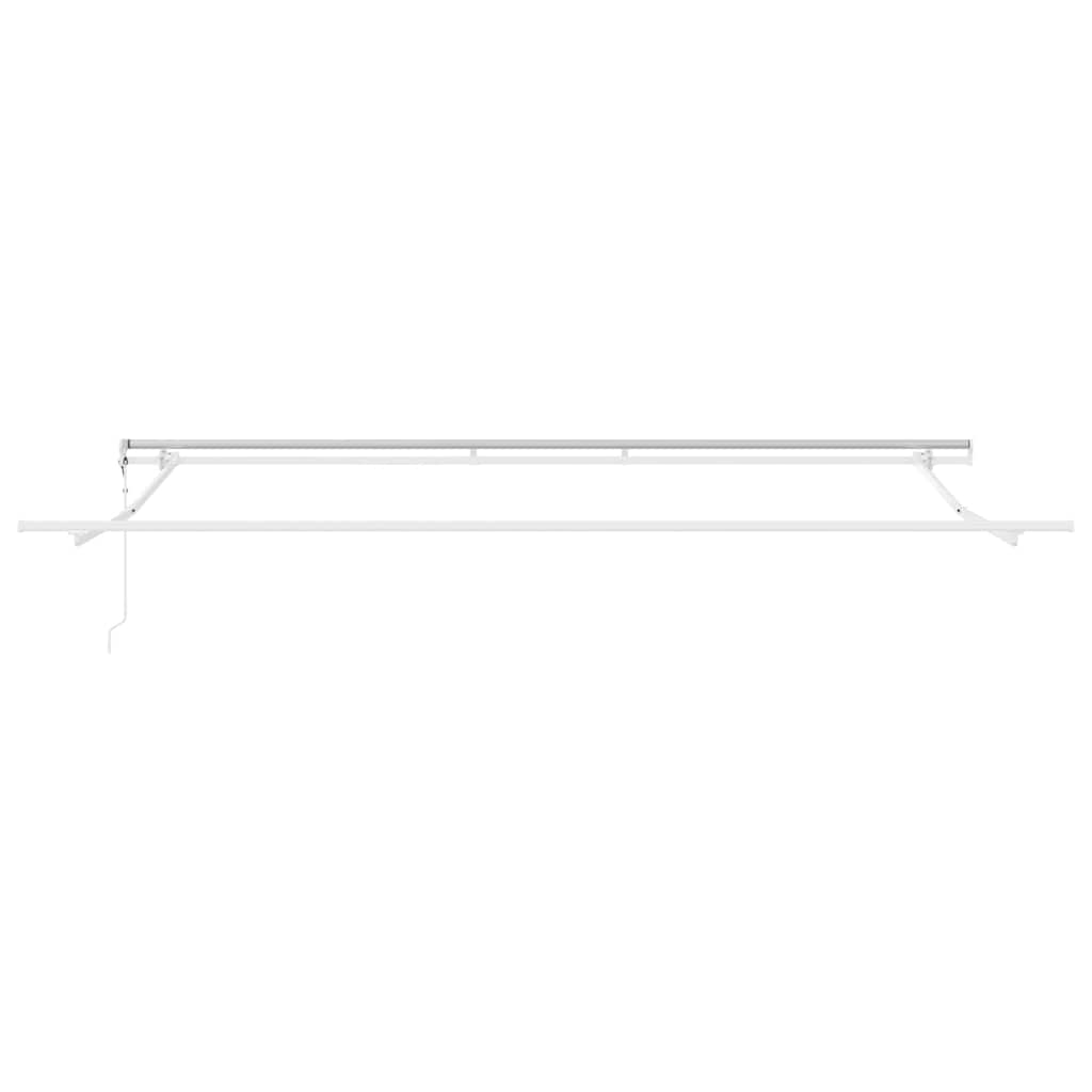 Stahovací Markýza Vícebarevný 400 × 300 Cm Látka A Hliník