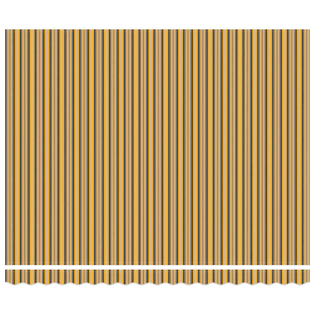 Stahovací Markýza Vícebarevný 400 × 300 Cm Látka A Hliník