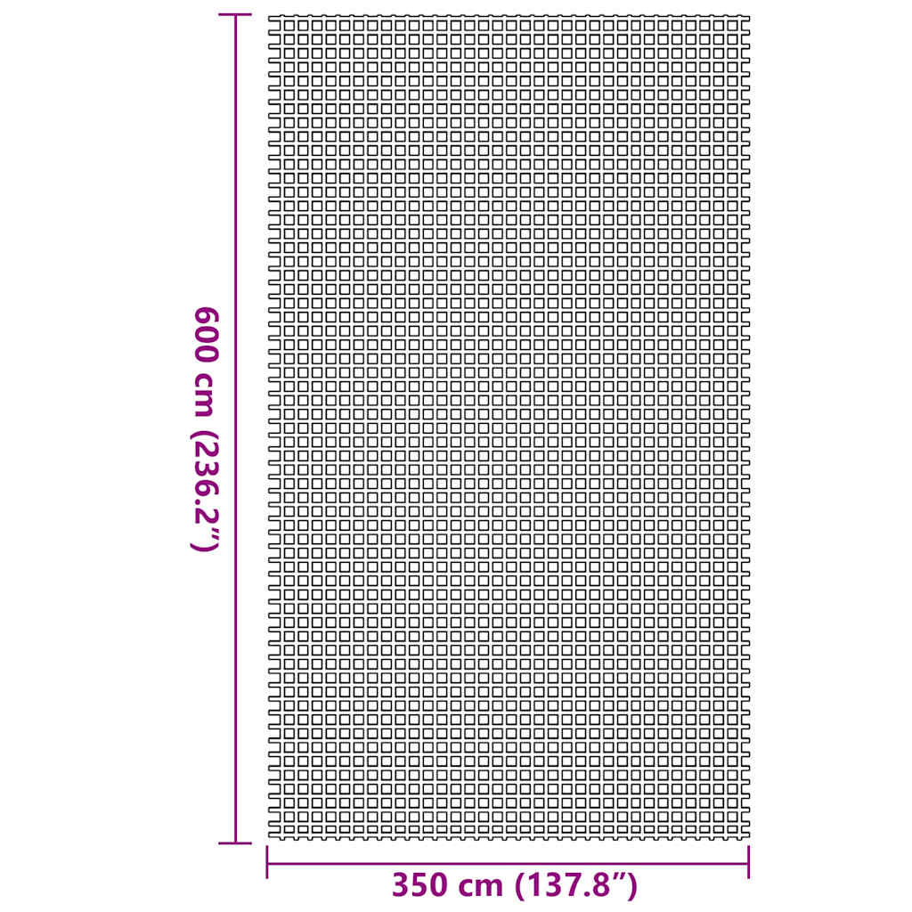 Koberce Do Stanu Modrá 600 × 350 Cm Polyester