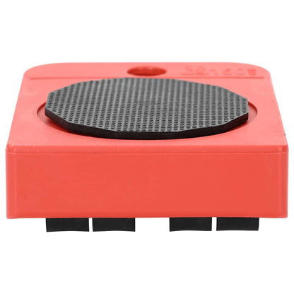 Nábytkové Kolečka 8 Ks Se Zvedáky Červená 9,8X7,5X3 Cm 150 Kg