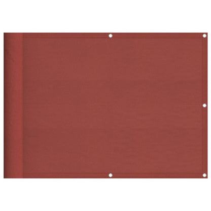 Balkónová Zástěna Terakota 75 X 800 Cm 100% Polyester Oxford