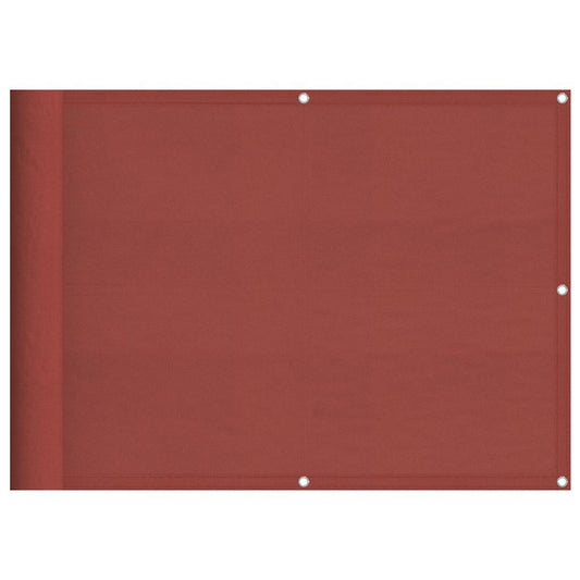 Balkónová Zástěna Terakota 75 X 800 Cm 100% Polyester Oxford