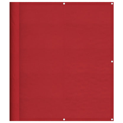 Balkónová Zástěna Červená 120 X 700 Cm 100% Polyester Oxford