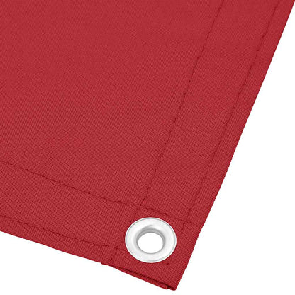 Balkónová Zástěna Červená 120 X 700 Cm 100% Polyester Oxford