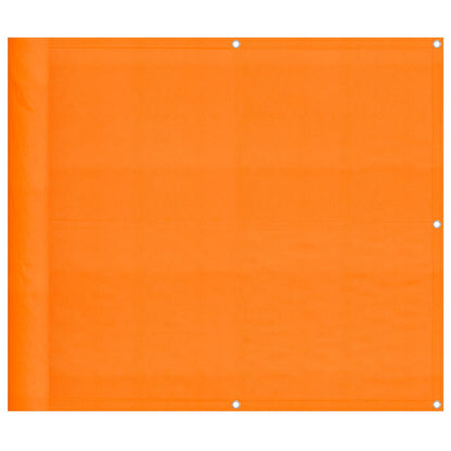 Balkónová Zástěna Oranžová 90 X 800 Cm 100% Polyester Oxford