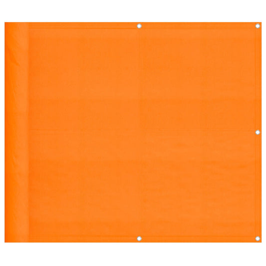 Balkónová Zástěna Oranžová 90 X 800 Cm 100% Polyester Oxford