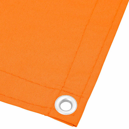 Balkónová Zástěna Oranžová 90 X 800 Cm 100% Polyester Oxford
