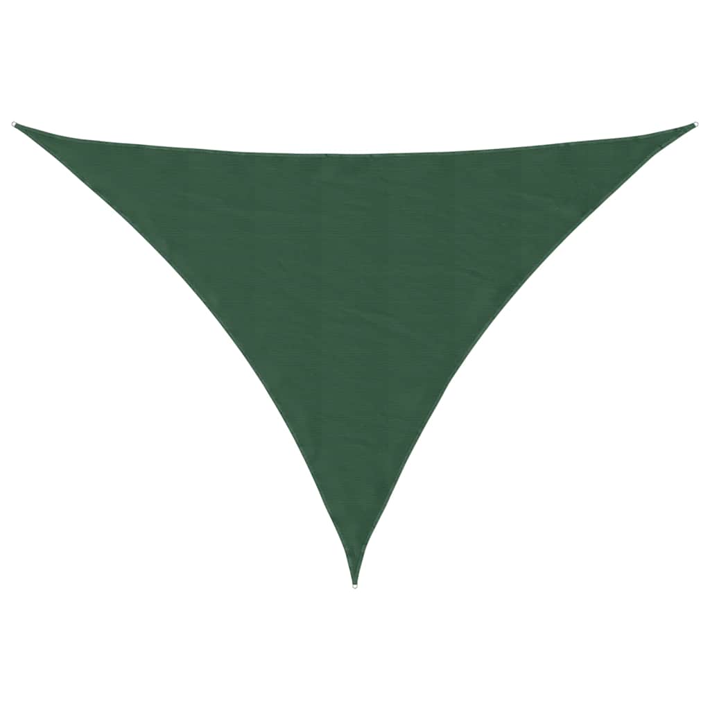 Sluneční Plachta Tmavě Zelená 7X5X5 M 100% Polyester Oxford