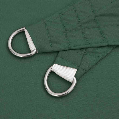 Sluneční Plachta Tmavě Zelená 7X5X5 M 100% Polyester Oxford