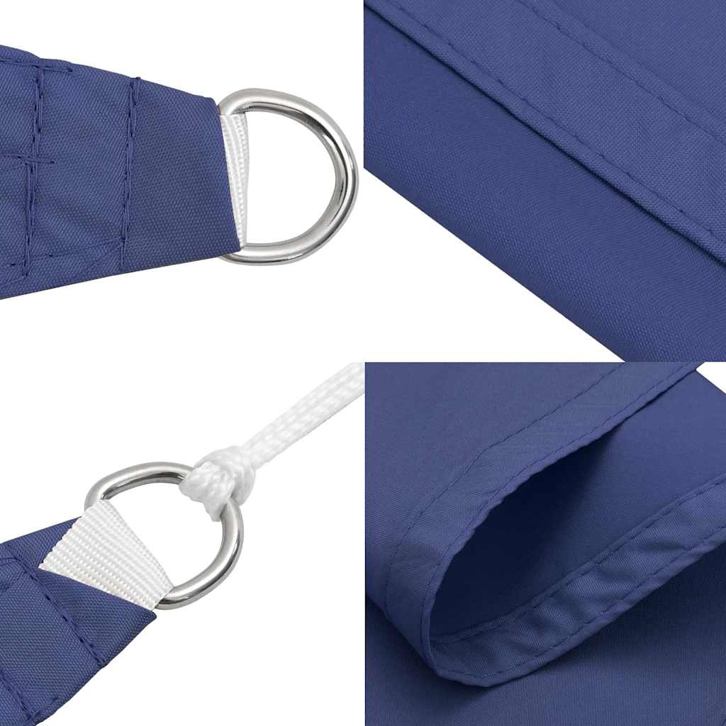 Sluneční Plachta Modrá 7X5X5 M 100% Polyester Oxford
