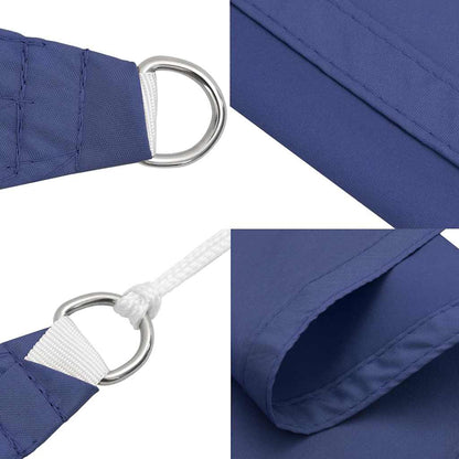 Sluneční Plachta Modrá 7X5X5 M 100% Polyester Oxford