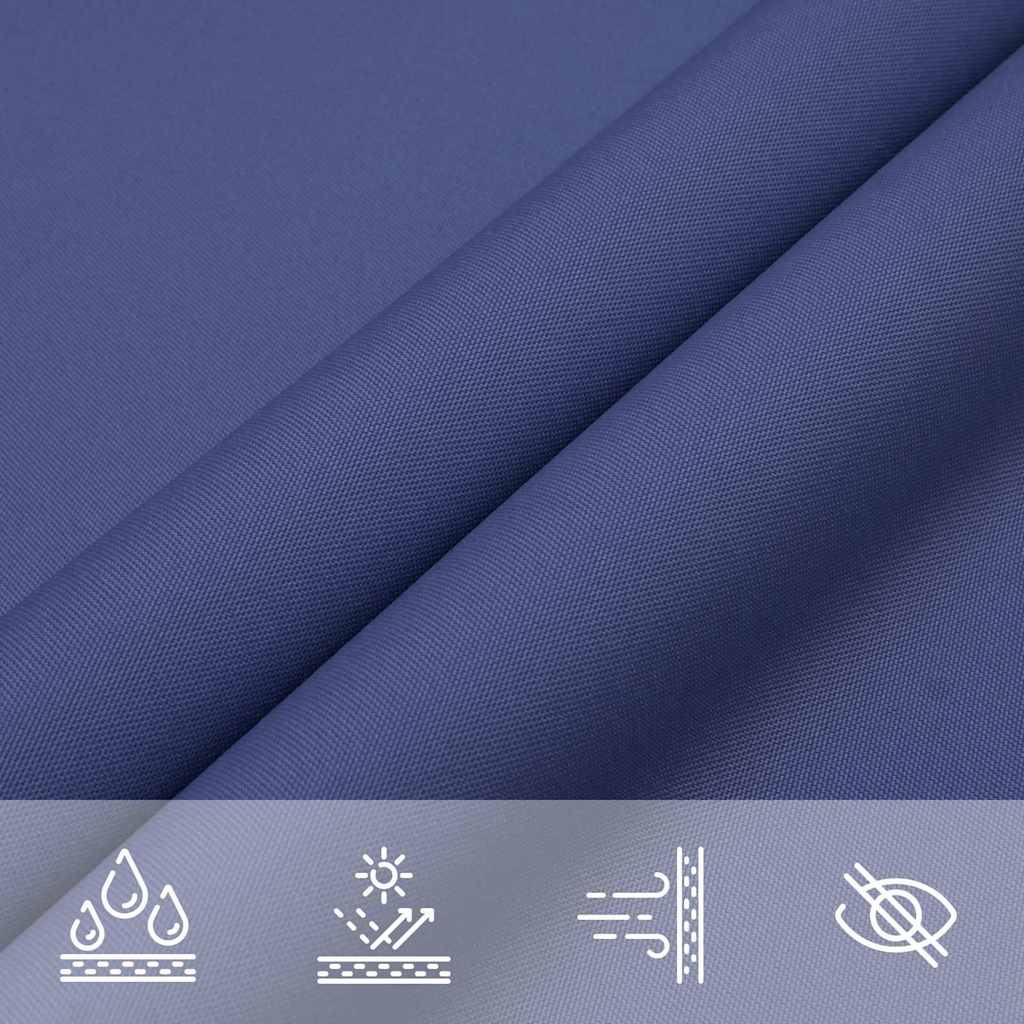 Sluneční Plachta Modrá 7X5X5 M 100% Polyester Oxford