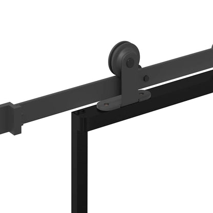 Posuvné Dveře S Kováním 90X205 Cm Esg Sklo A Hliník