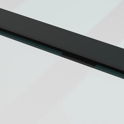 Posuvné Dveře S Kováním 90X205 Cm Esg Sklo A Hliník