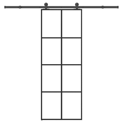 Posuvné Dveře S Kováním 102,5 X 205 Cm Esg Sklo A Hliník