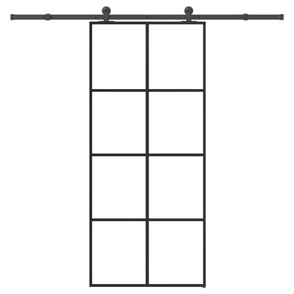 Posuvné Dveře S Kováním 102,5 X 205 Cm Esg Sklo A Hliník