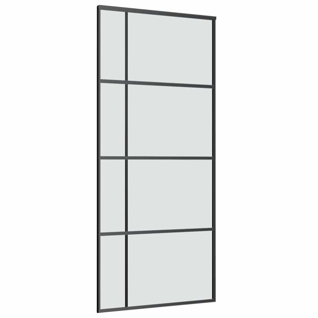 Posuvné Dveře S Kováním 90X205 Cm Esg Sklo A Hliník