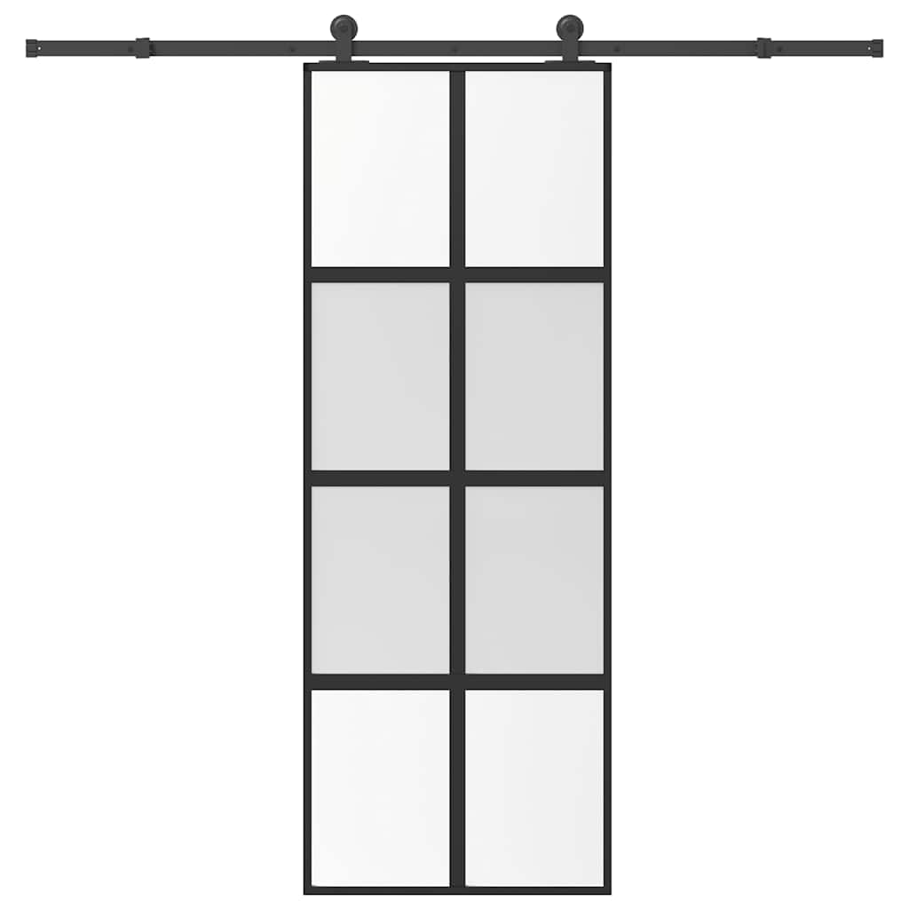 Posuvné Dveře S Kováním 102,5 X 205 Cm Esg Sklo A Hliník