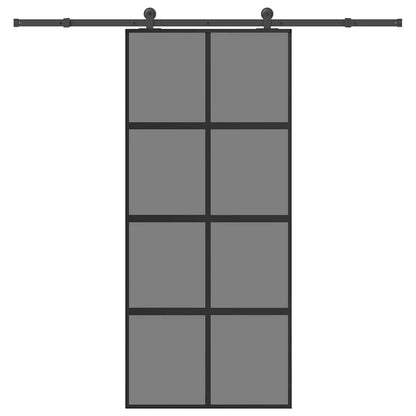 Posuvné Dveře S Kováním 102,5 X 205 Cm Esg Sklo A Hliník