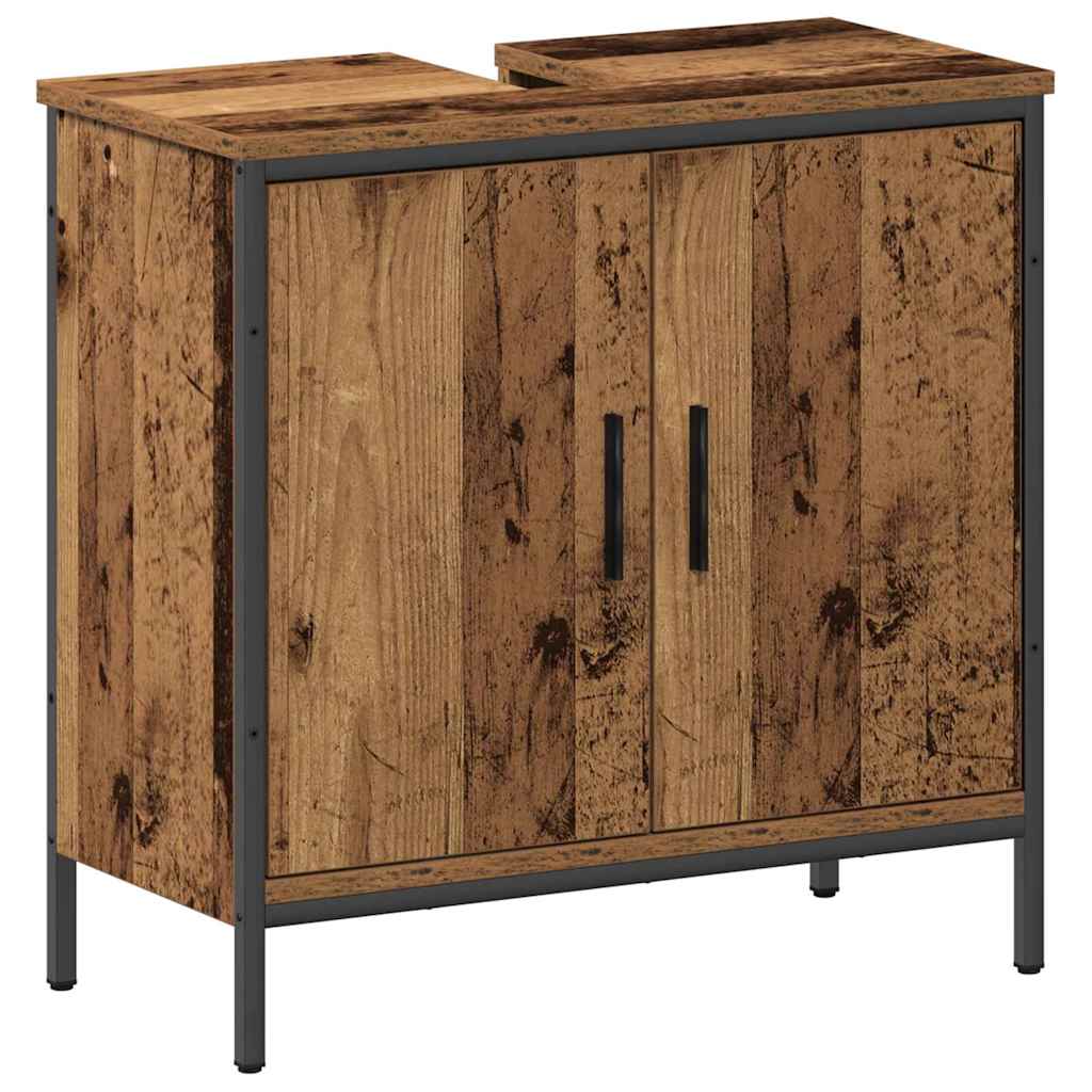 Sada Koupelnového Nábytku 2 Ks Hnědá 60 X 30 X 60 Cm