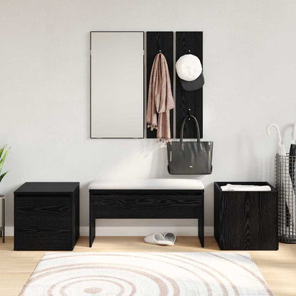 Sestava Nábytku Do Předsíně Nástěnný 6 Pcs Kompozitní Dřevo