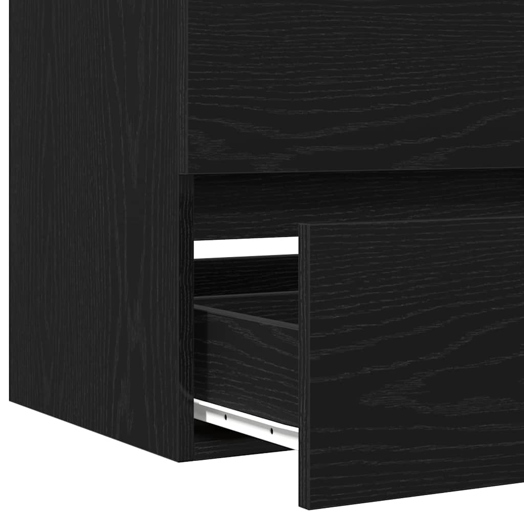 Skříňka Pod Umyvadlo Černý Dub 100 X 39 X 62 Cm