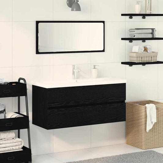 Skříňka Pod Umyvadlo Černý Dub 100 X 39 X 62 Cm