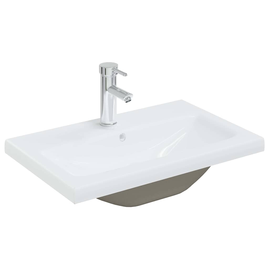 Skříňka Pod Umyvadlo Černý Dub 60 X 39 X 62 Cm Kompozitní Dřevo