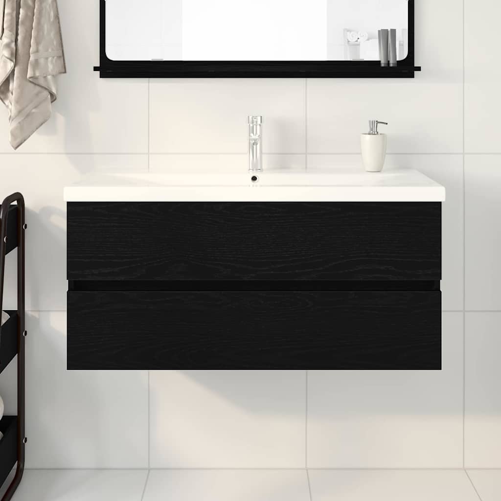 Skříňka Pod Umyvadlo Černý Dub 100 X 39 X 62 Cm