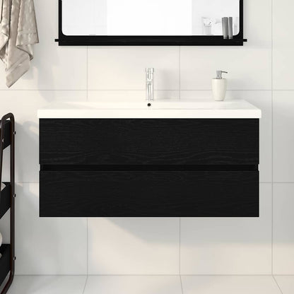 Skříňka Pod Umyvadlo Černý Dub 100 X 39 X 62 Cm