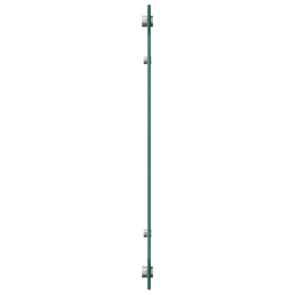 Kuchyňský Obklad Světle Šedá 100 X 50 Cm Tvrzené Sklo