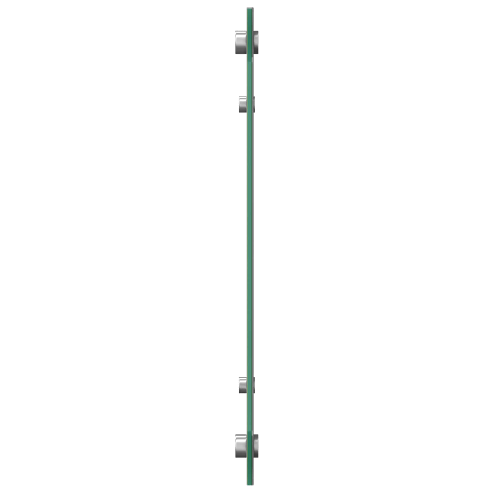 Kuchyňský Obklad Tmavě Šedá 100 X 40 Cm Tvrzené Sklo