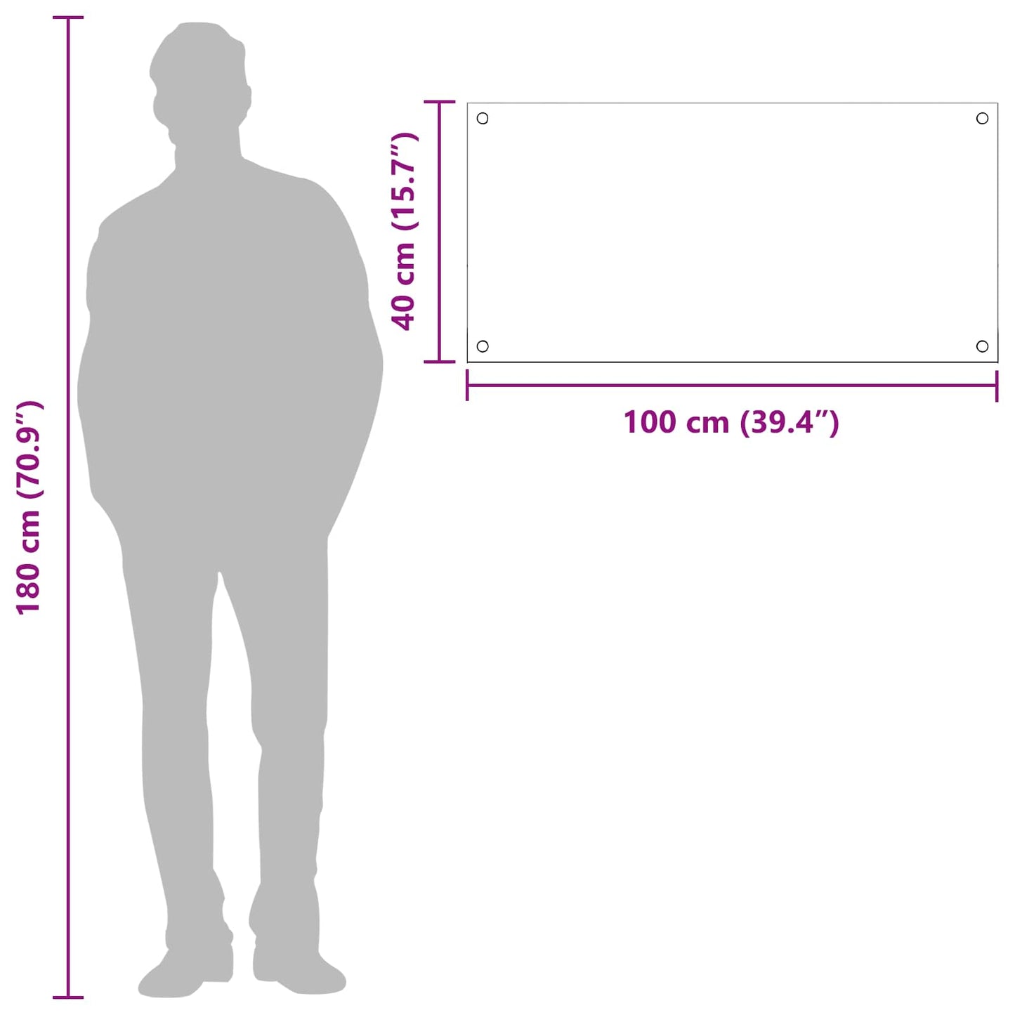 Kuchyňský Obklad Tmavě Šedá 100 X 40 Cm Tvrzené Sklo