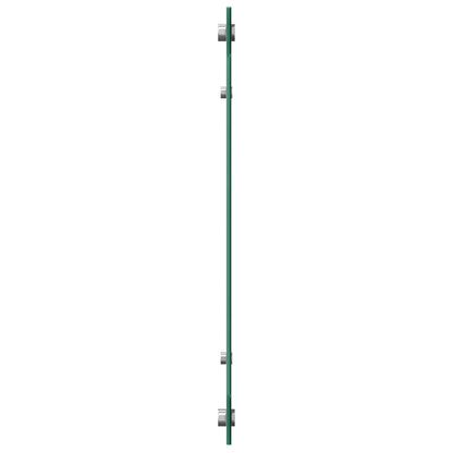 Kuchyňský Obklad Tmavě Šedá 100 X 50 Cm Tvrzené Sklo