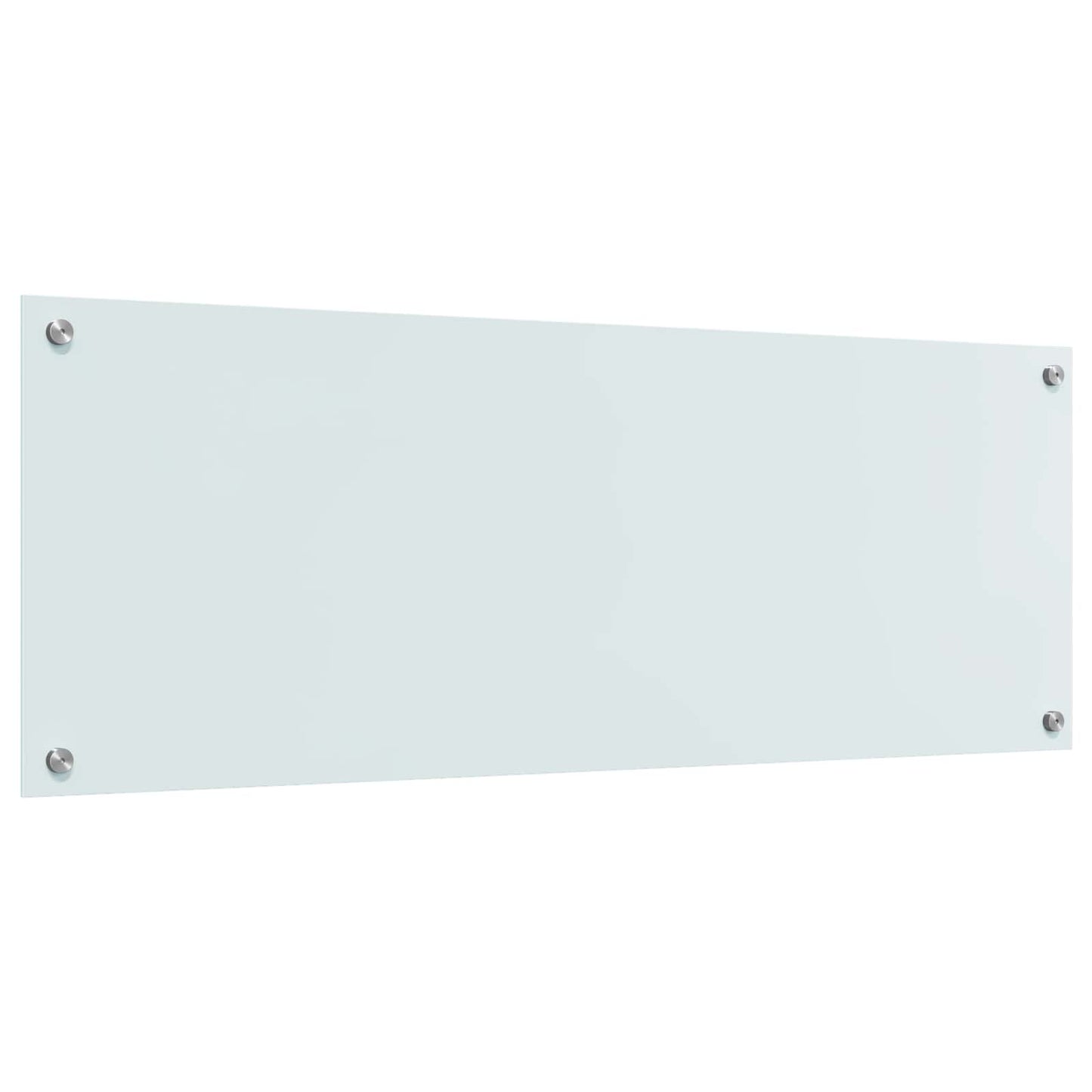 Kuchyňský Obklad Bílá 110 X 40 Cm Tvrzené Sklo