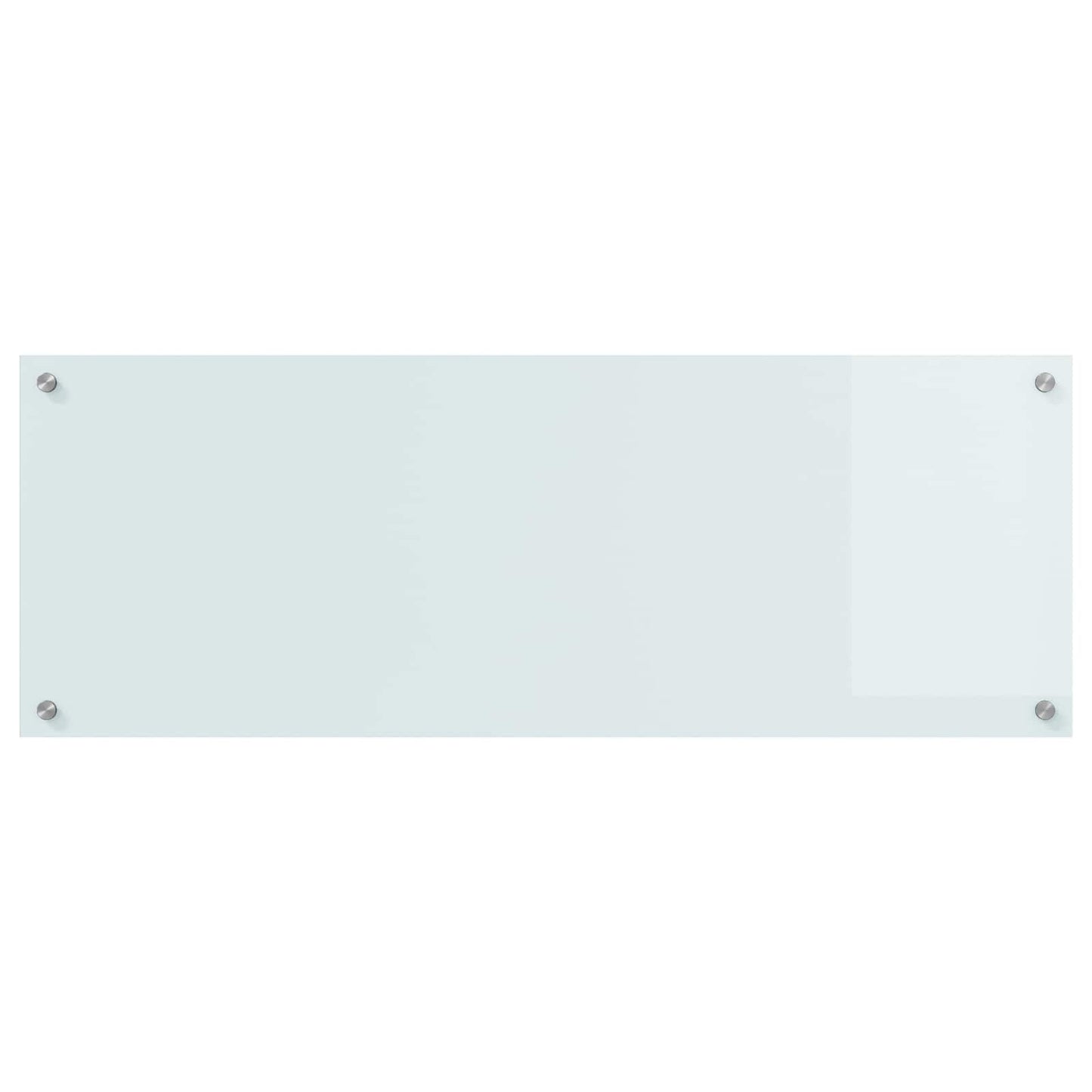 Kuchyňský Obklad Bílá 110 X 40 Cm Tvrzené Sklo