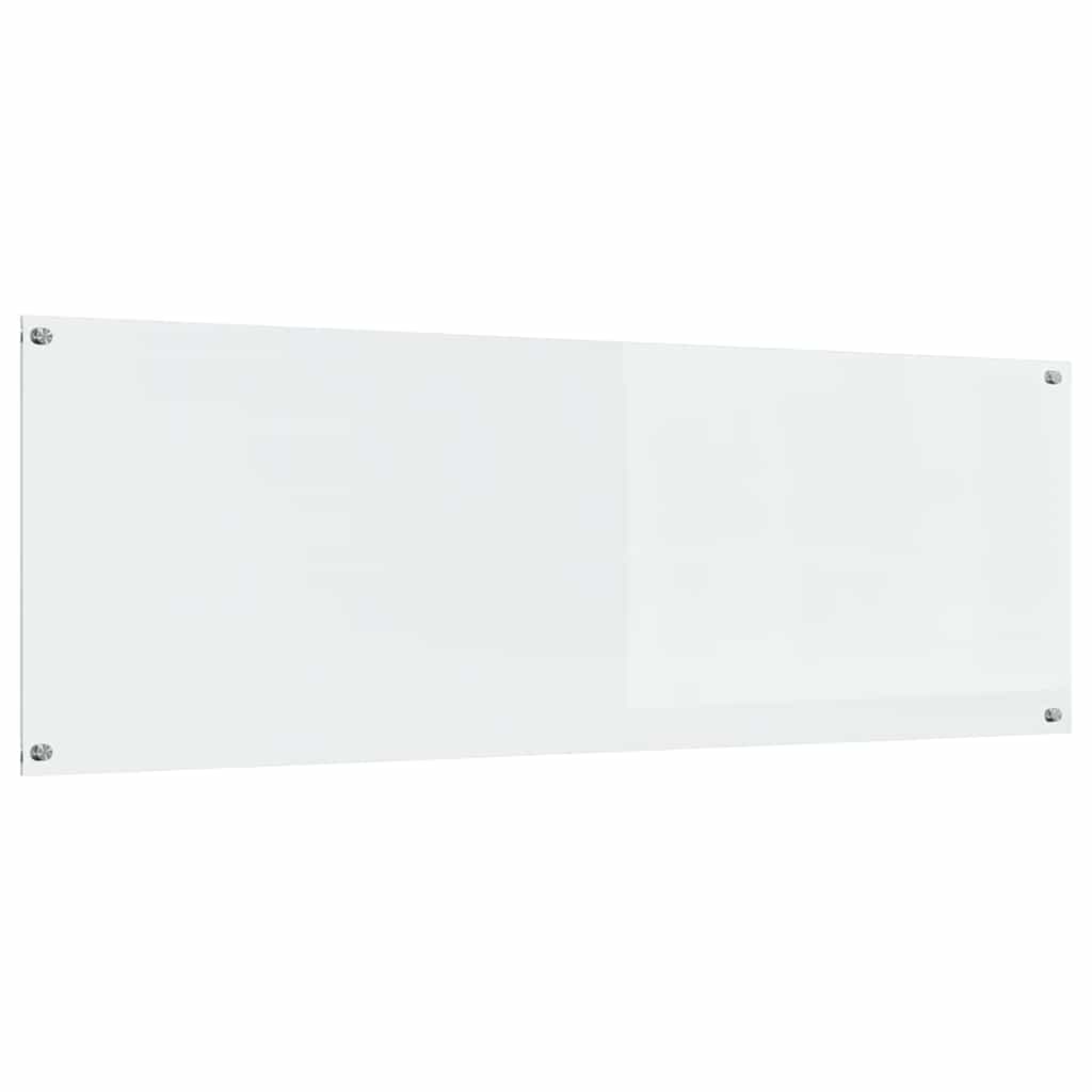 Kuchyňský Obklad Transparentní 120 X 40 Cm Tvrzené Sklo
