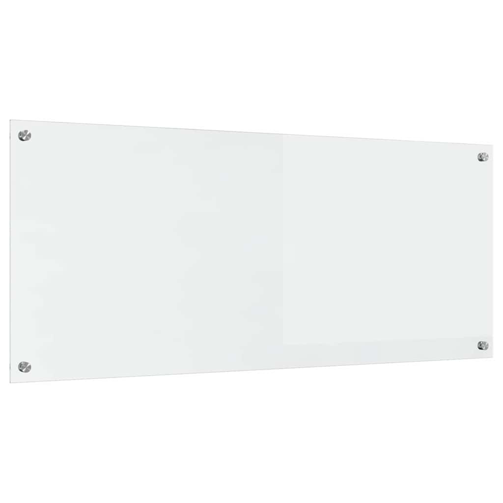 Kuchyňský Obklad Transparentní 120 X 50 Cm Tvrzené Sklo